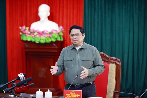 Thủ tướng Chính phủ Phạm Minh Chính: Phấn đấu hoàn thành giai đoạn 1 cao tốc Tuyên Quang - Phú Thọ trước 31-12-2023